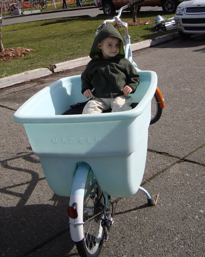 Brandt in a Madsen at Bike Expo