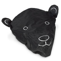 Bicycle Seat Cover in Black Bear