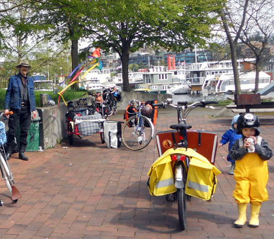 Hanging with Val on Easter