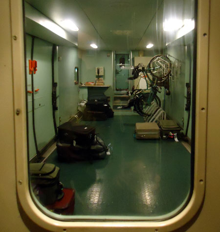 Bike on the train