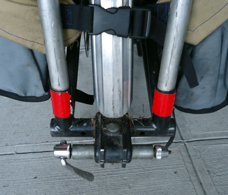 Edward's Big Dummy trailer hitch