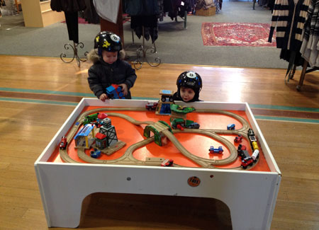 Wallingford Center train table