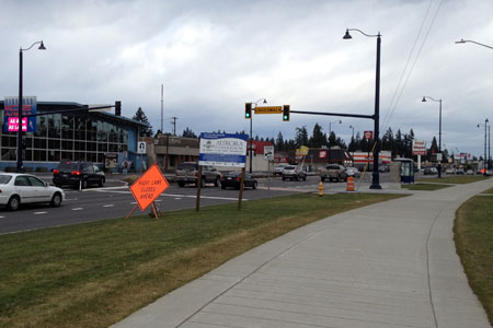 Interurban sidewalky trail