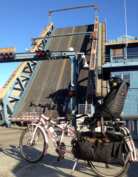 Waiting for the drawbridge