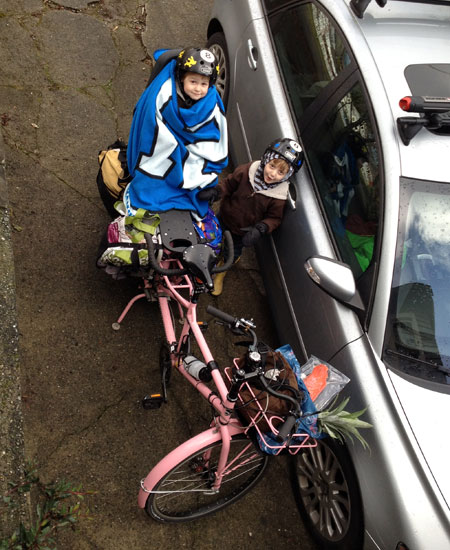 Fully-loaded front basket