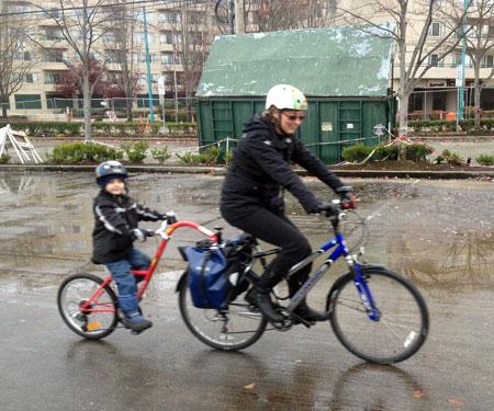 First Burley Piccolo ride!