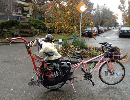 Burley Piccolo as cargo