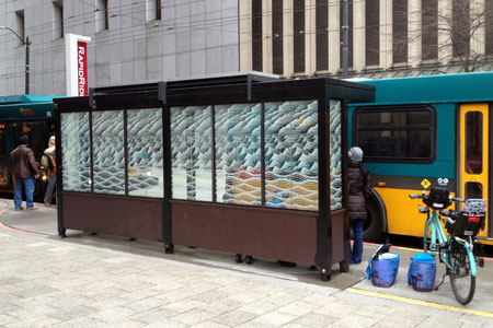 Two buses, neither of them ours