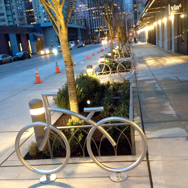 Via6 bike racks