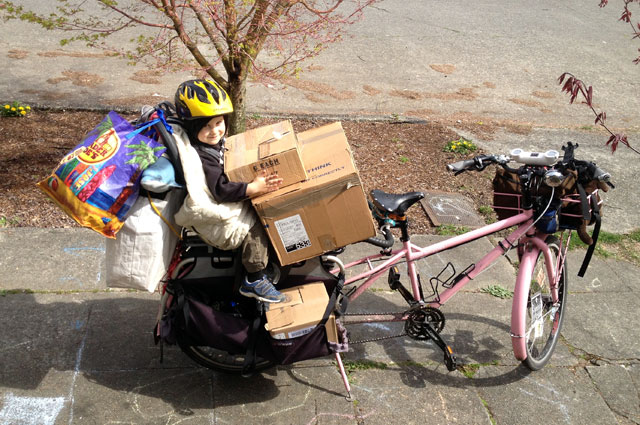 Bike move with helper