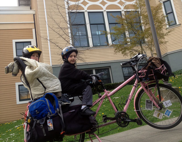 Heading to tap class