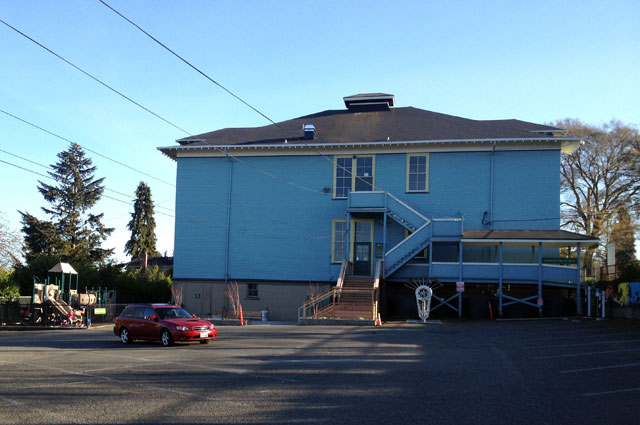 PNA upper parking lot