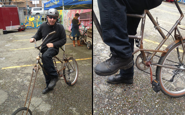 Freak bike at Pedaler's Fair