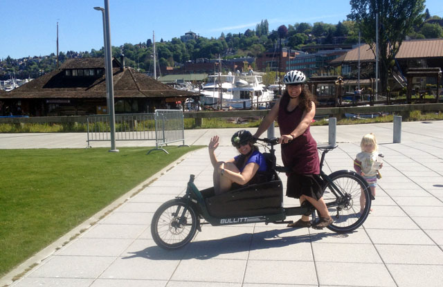 Adult in the Bullitt box