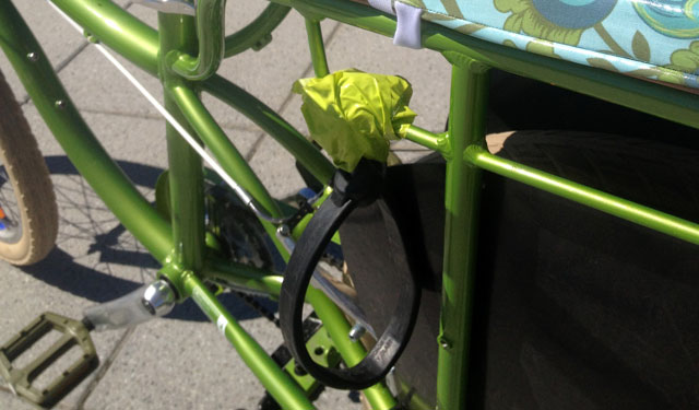 DIY foot harness on Boda Boda