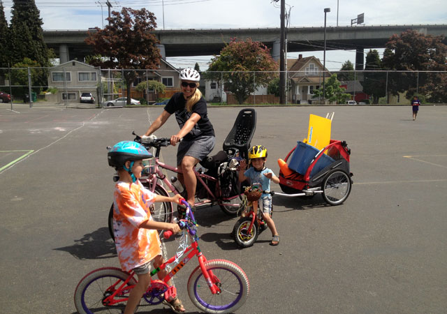 Rounding up the Bike Rodeo