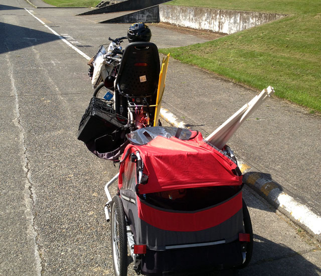 Transporting the Bike Rodeo kit