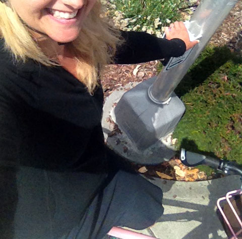 The push button lean