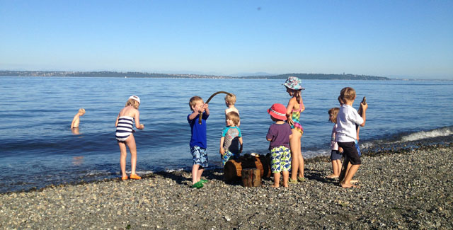 Fay Bainbridge Park beach