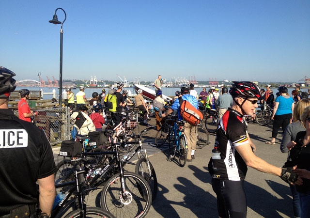 Lance David memorial ride