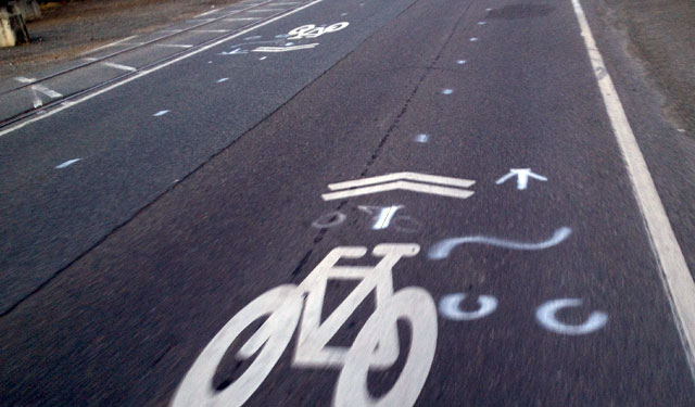 Advisory bike lanes coming to the Missing Link