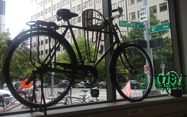 Old Chinese bike at Velo