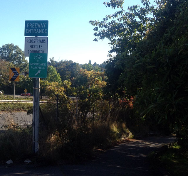 Path to Montlake Playfield