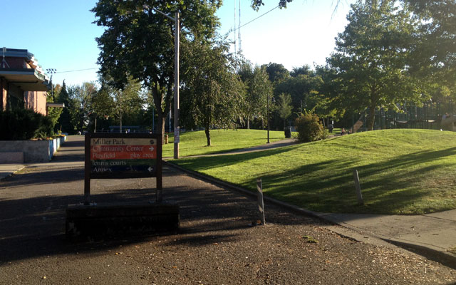 Cutting through Miller Park