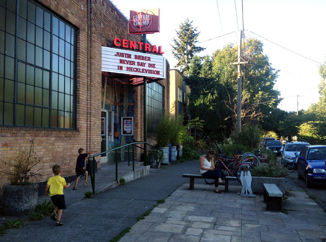 Arrived at Central Cinema