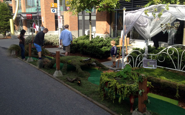 Carmageddon putt-putt golf