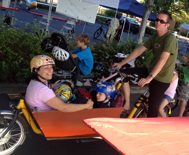 Full family bakfiets
