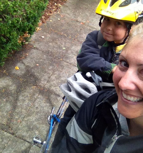 Wrong bike panda shot