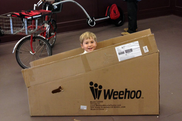 Fun with boxes in G & O Family Cyclery