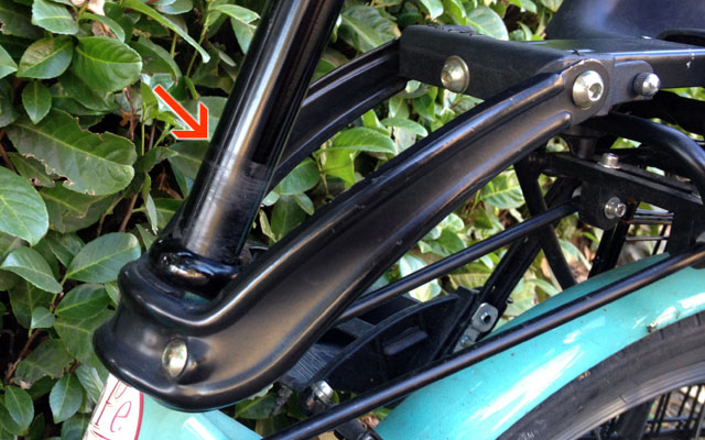 Raising the old mamabike seat