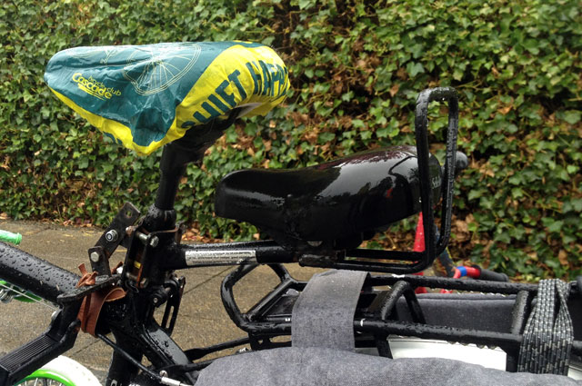 Big kid front seat (on the back)