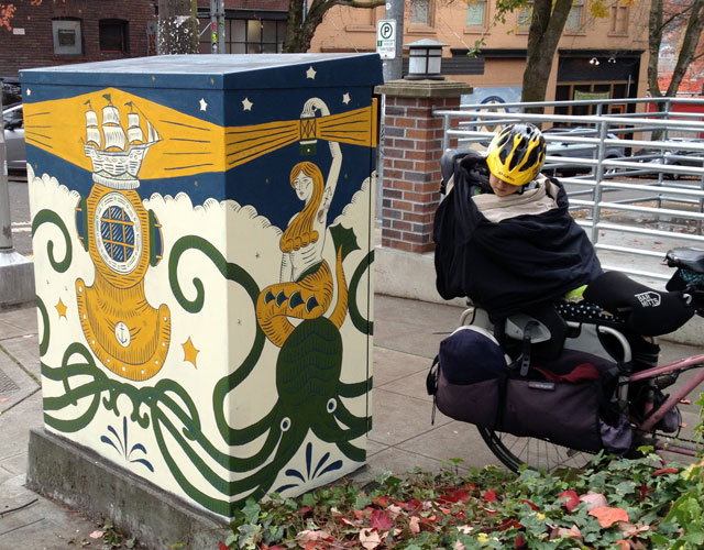 Maybe it's the snowboard jacket blankie?