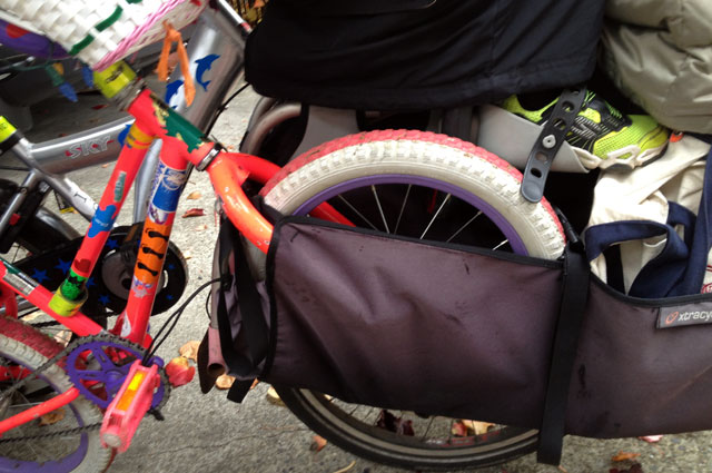 16-inch wheel in FreeLoader bag