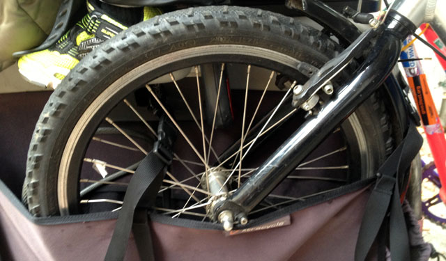 20-inch wheel in FreeLoader bag
