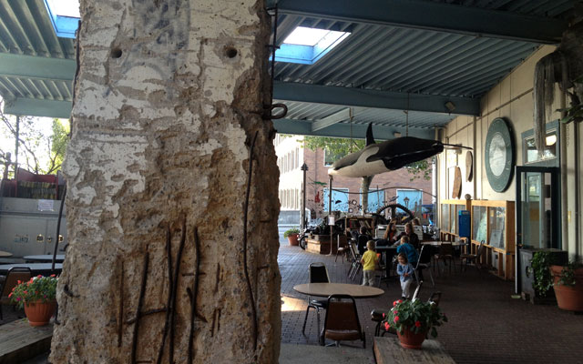 Ouside (but covered) Milstead & Co.