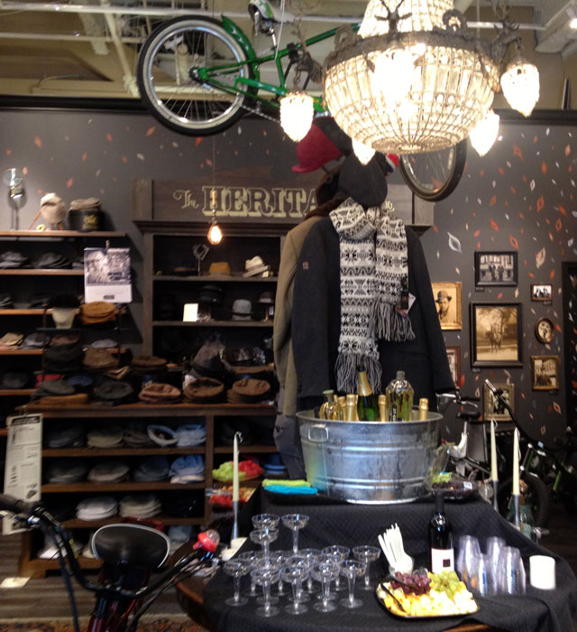 Cycling Tweed Rally at Goorin Bros.