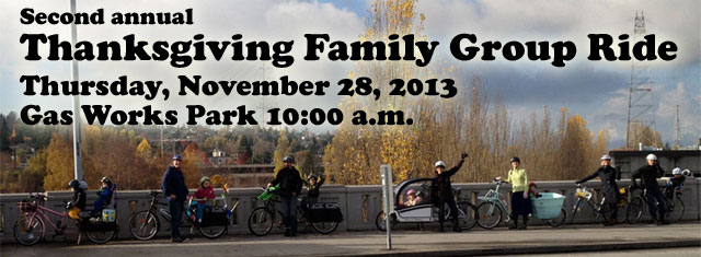 Second Annual Thanksgiving Family Group Ride