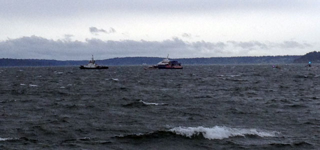 Victoria Clipper on her joy ride