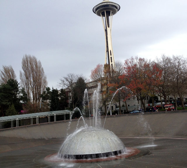 International Fountain and Space Needle