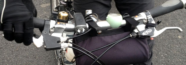 Dual-cable brake lever and Trek Time Watch