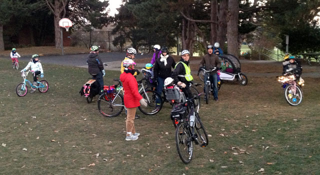 Kidical Mass massing up