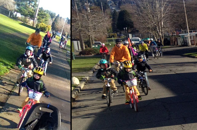 Riding from the playground to brewery