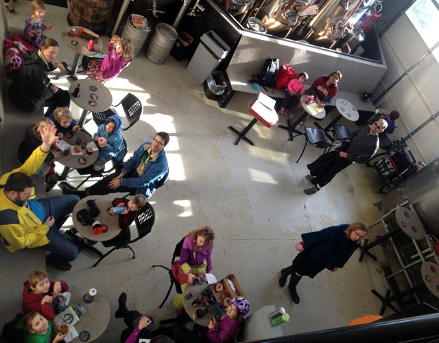 Inside Reuben's Brews