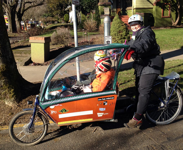 Kath and bike crossing button