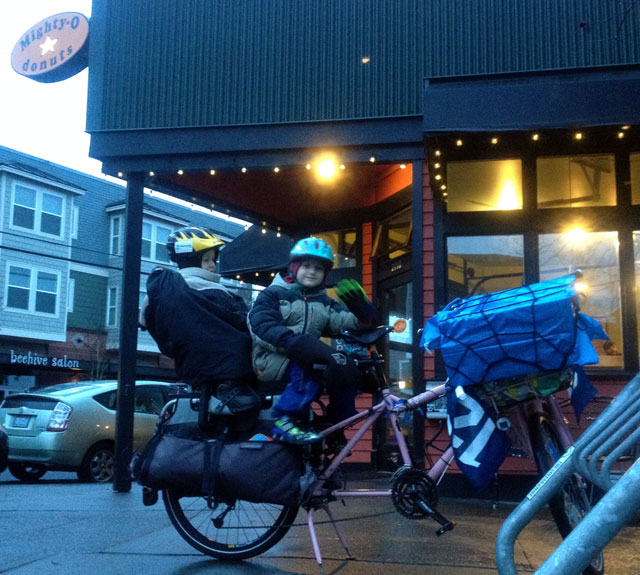 Doughnuts ready to deliver