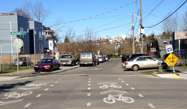 North end of the Beacon Hill Greenway